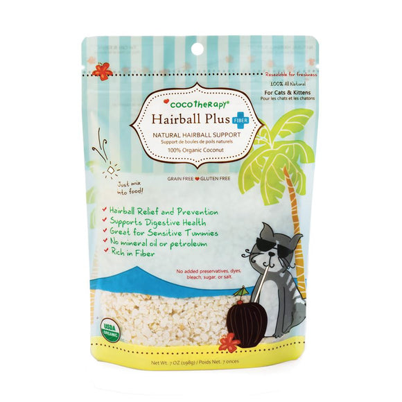 COCOTHERAPY Organic Hairball Plus - Hairball management for cats & kittens