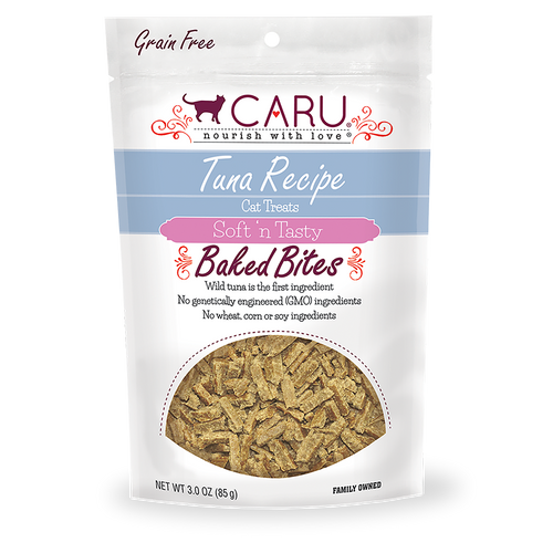 Caru Natural Tuna Recipe Bites for Cats