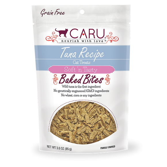 Caru Natural Tuna Recipe Bites for Cats
