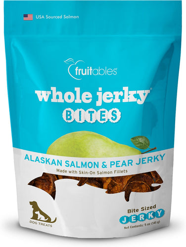 Fruitables Alaskan Salmon & Pear Whole Jerky® Bites