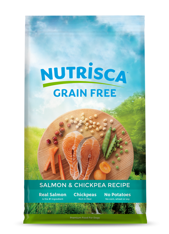 NUTRISCA Grain Free Salmon and Chickpea Dry Dog Food