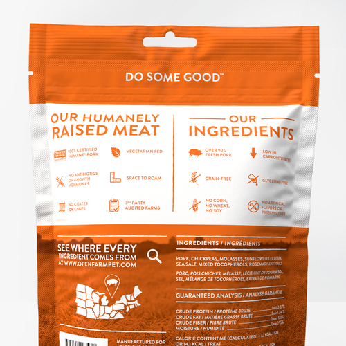 Open Farm Dehydrated Pork Dog Treats