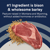 Canidae PURE with Wholesome Grains Limited Ingredient Dry Dog Food, Real Bison and Barley Recipe