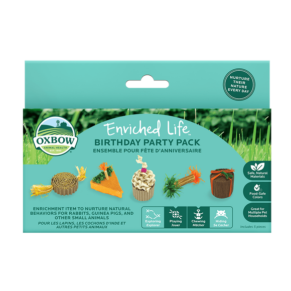 Oxbow Animal Health Enriched Life - Birthday Party Pack