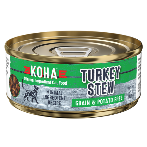Koha Minimal Ingredient Turkey Stew for Cats