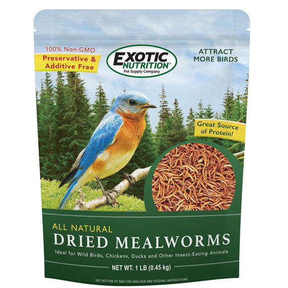 Exotic Nutrition Dried Mealworms