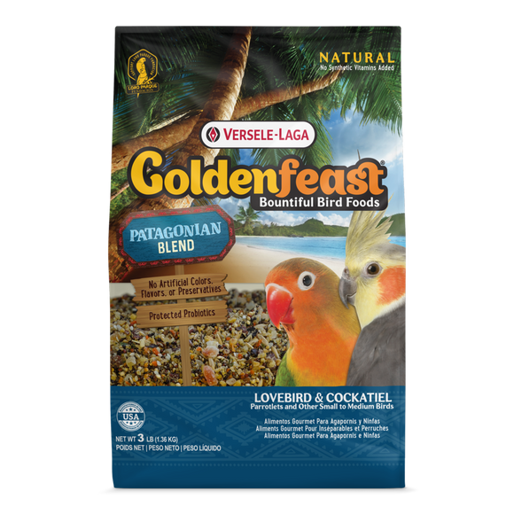 Goldenfeast Patagonian Blend for Lovebird & Cockatiel
