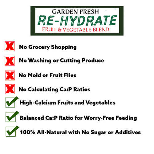 Exotic Nutrition ZooPro Garden Fresh Re-Hydrate