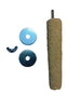 Polly's Pet Products Pastel Baby Bird Perch Large