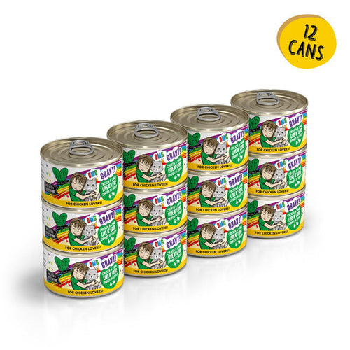 Weruva BFF OMG Gravy Chicken & Lamb Live N' Love Dinner in Gravy Cat Food