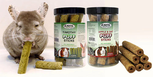 Exotic Nutrition Timothy Puff Sticks