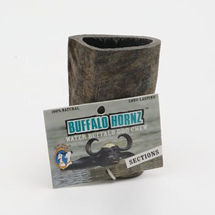 QT Dog Water Buffalo Horn Section Treat