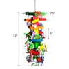 A&E Cage Company Deluxe Preener and Mega Blocks Bird Toy