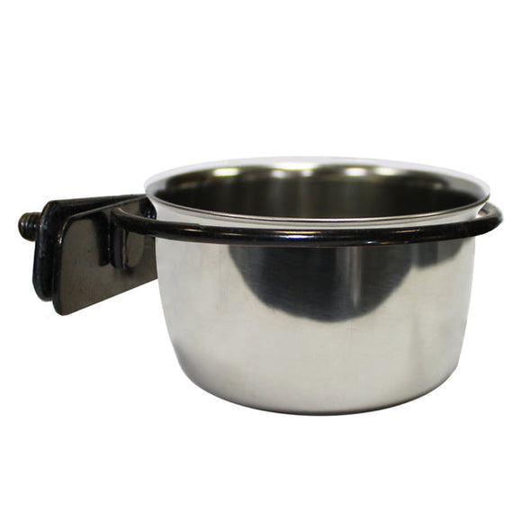 Exotic Nutrition Stainless Steel Feed Dish