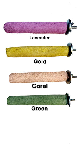 Polly's Pet Products Pastel Bird Perch Small