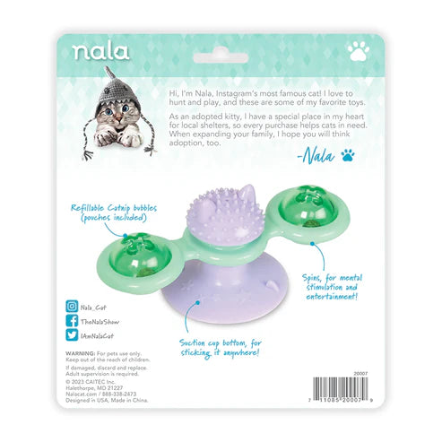 Hero Nala™ Whirly Bird Spinner Cat Toy