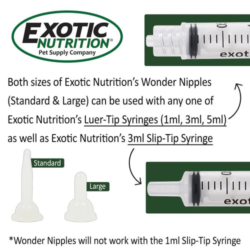 Exotic Nutrition Wonder Nipple & Syringe Set
