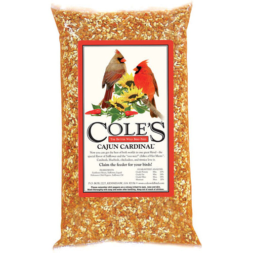 Cole's Wild Bird Products Cajun Cardinal Blend Bird Food