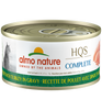 Almo Nature HQS Complete Chicken Recipe with Turkey in gravy Wet Cat Food