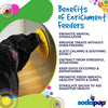 SodaPup Duckies Design eMat Enrichment Lick Mat With Suction Cups