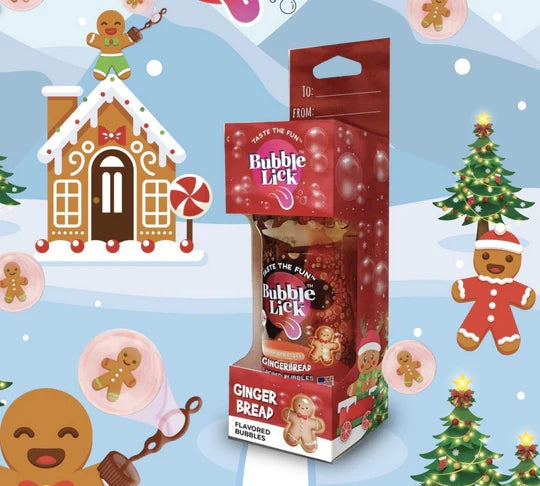 Bubble Lick Gingerbread Bubbles