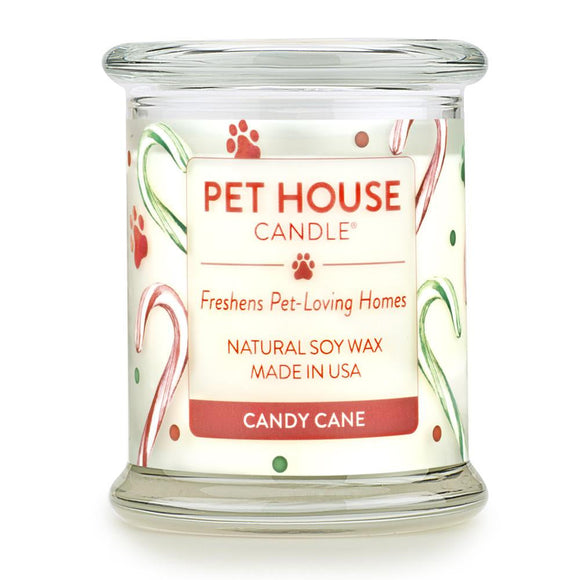 Pet House Candles Candy Cane*
