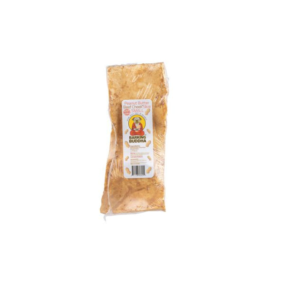 Barking Buddha™ Peanut Butter Beef Cheek™ Original Slice Small for Small Dogs / Medium Chewers