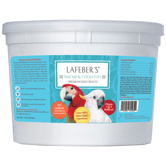Lafeber Company Macaw & Cockatoo Pellets