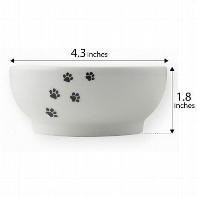 Necoichi Anti-Spill Cat Food Bowl (Cat)