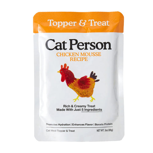 Weruva Cat Person Chicken Mousse Topper & Treat