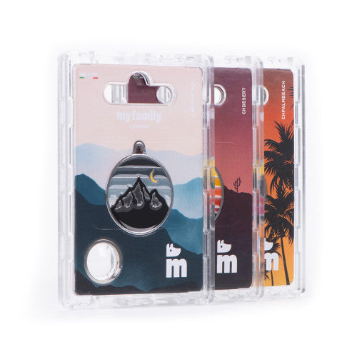MyFamily Charms Mountain ID Tag