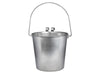 Indipets Heavy Duty Flat Sided Pails with hooks Contoured handles for comfortable lifting