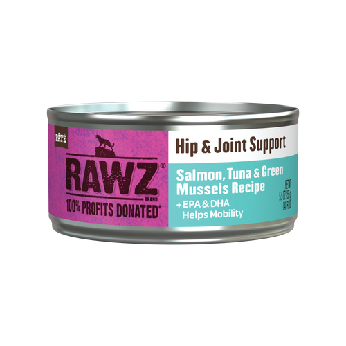 Rawz Hip & Joint Support Salmon, Tuna & Green Mussels Cat Food