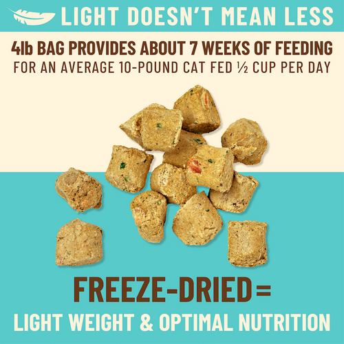 Primal Pet Foods Feline Kibble in the Raw Cat Food Chicken & Fish Recipe