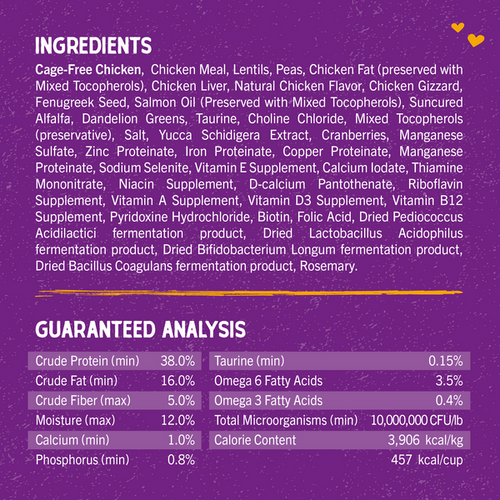 Stella & Chewy's Raw Coated Kibble Cage-Free Duck Recipe for Cats