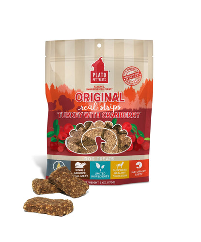 Plato Original Real Strips Turkey With Cranberry