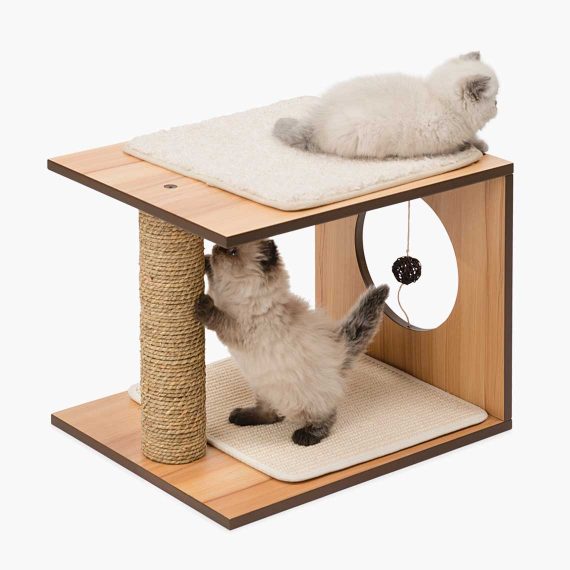 Catit Vesper Stool – Walnut