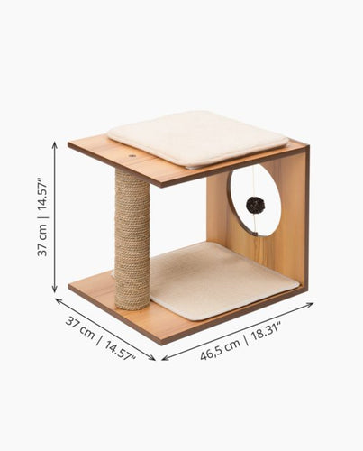 Catit Vesper Stool – Walnut