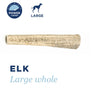 Barkworthies Select Elk Antler All Natural Chewable Pet Dog Chew Treat Large