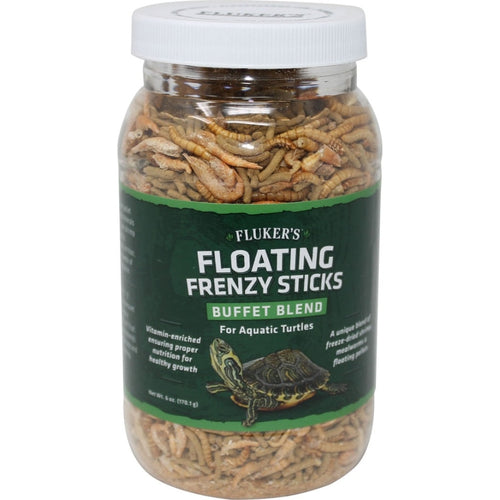 Fluker's Floating Frenzy Sticks Buffet Blend for Aquatic Turtles